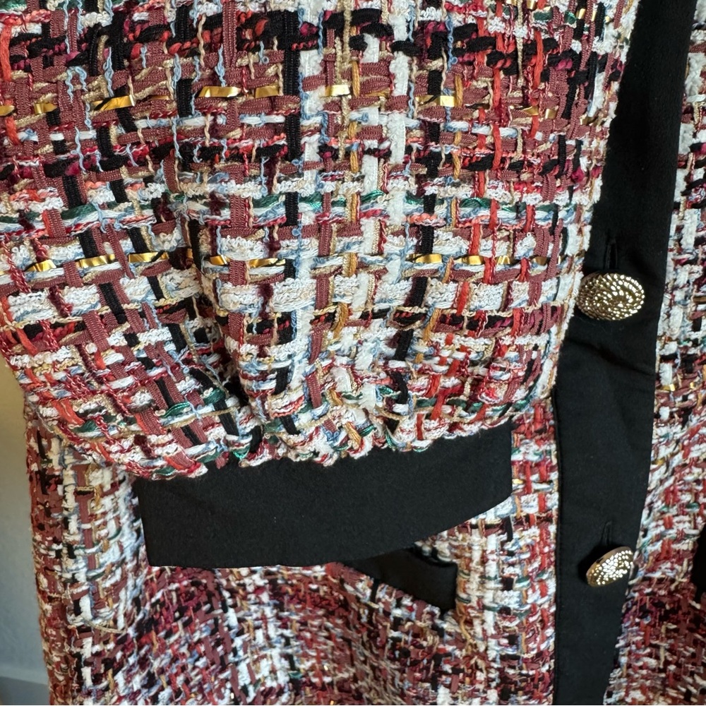 ☀️NEW☀️LINI Multicolor Tweed Jacket - Picture 5 of 10